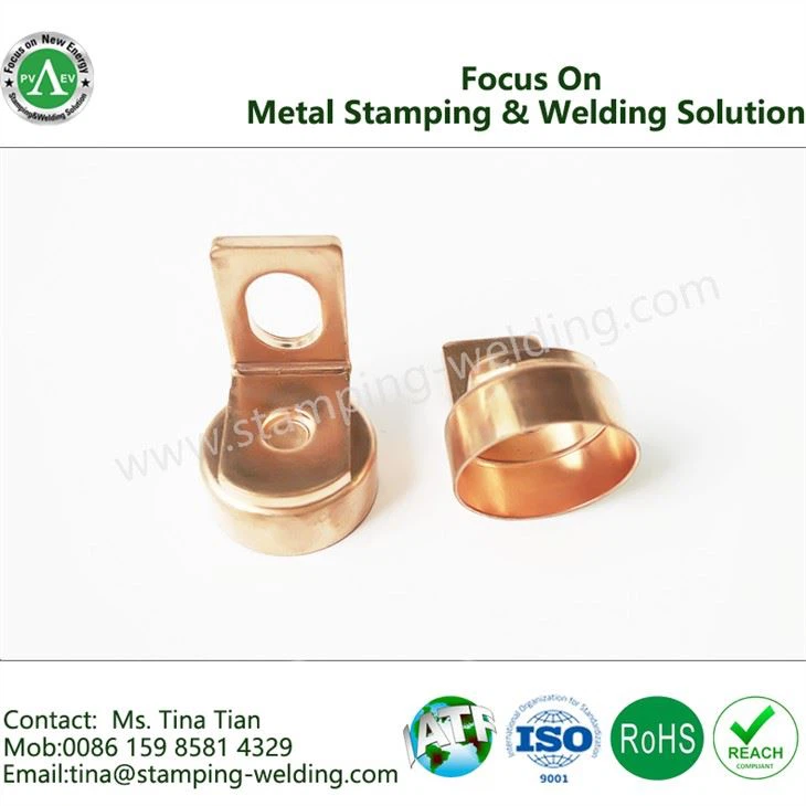 Copper End Caps for Photovoltaic (PV) Fuse Link