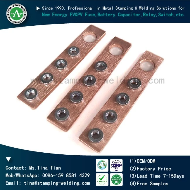 Customized Copper Busbar for Circuit breaker