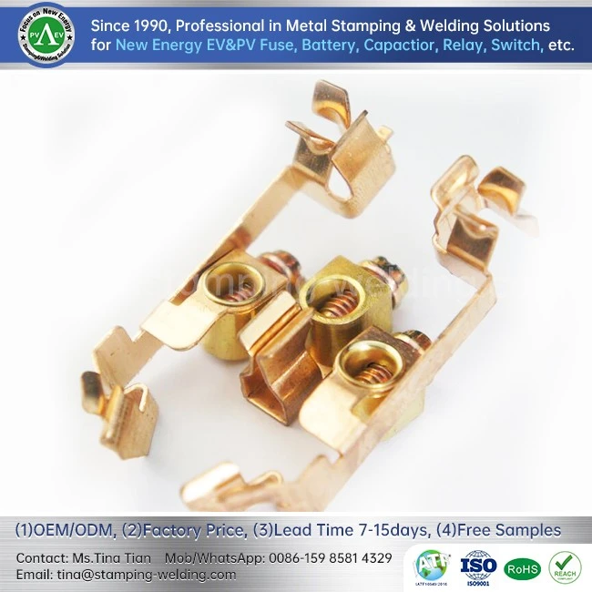 Copper Stamped Electrical Components