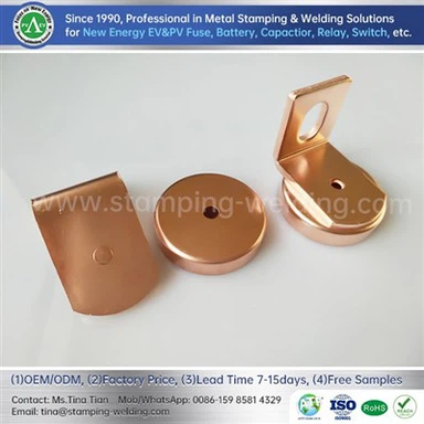 Медный колпачок и клемма L-типа