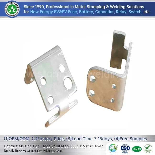 Stamped Steel Components With Zinc Coating