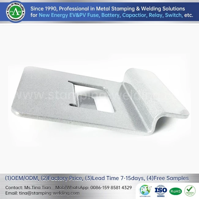 Stamped Steel Components With Zinc Coating