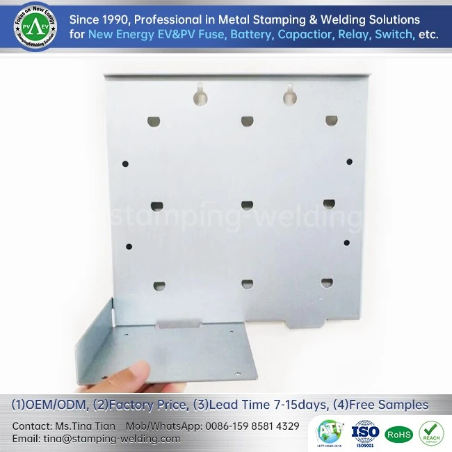 Stamped Steel Components With Zinc Coating