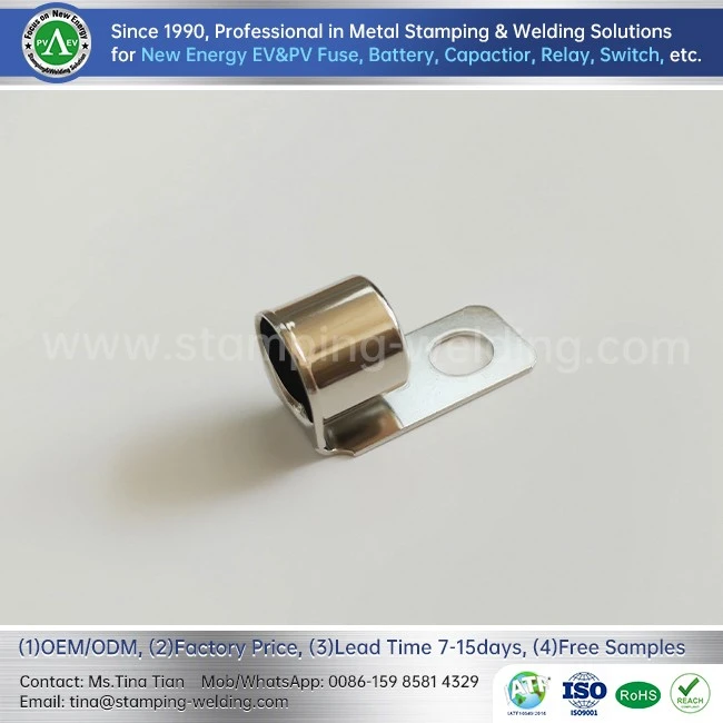 Copper Metal End Cap for European Cylindrical Link