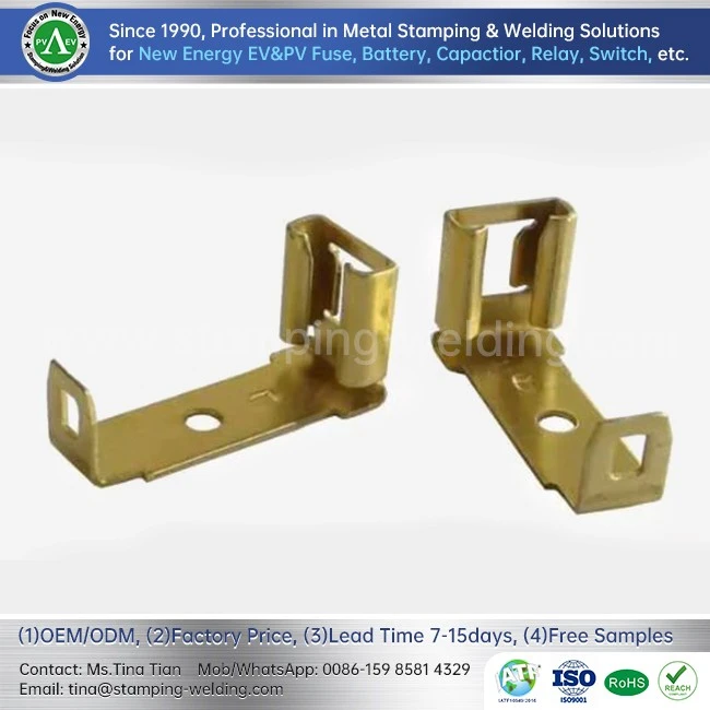 Brass Sheet Metal Stampings For switch