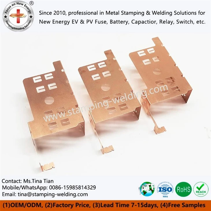 Insulated Copper Busbar for electromobile