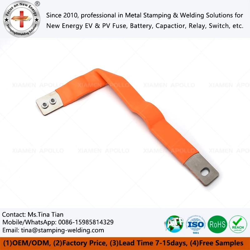 Heat Shrink Tube Copper Busbar Connection