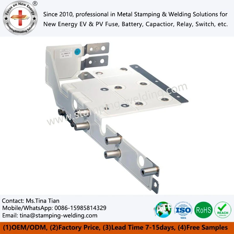 Laminated busbar connectors