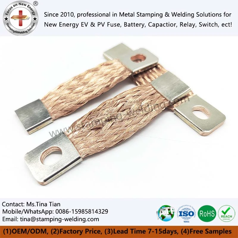 Copper Braided Flexible Connectors Copper Braided Flexible Connectors