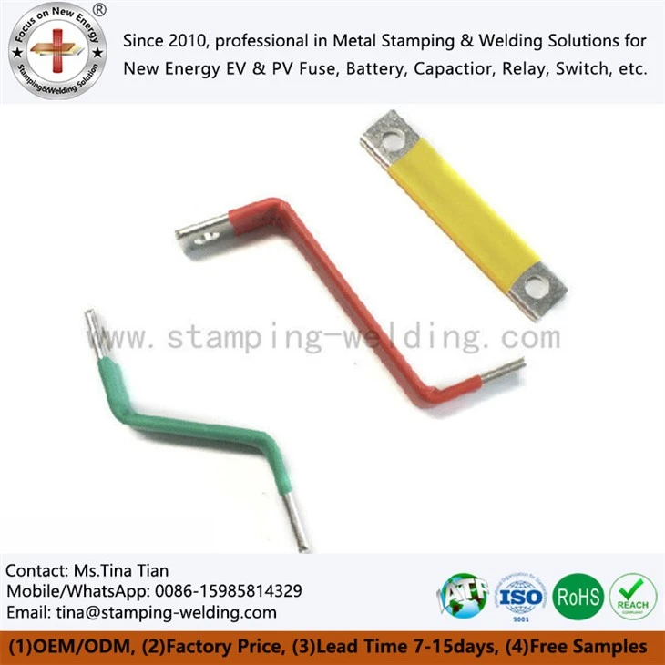 Busbar with Heat Shrink Tubing