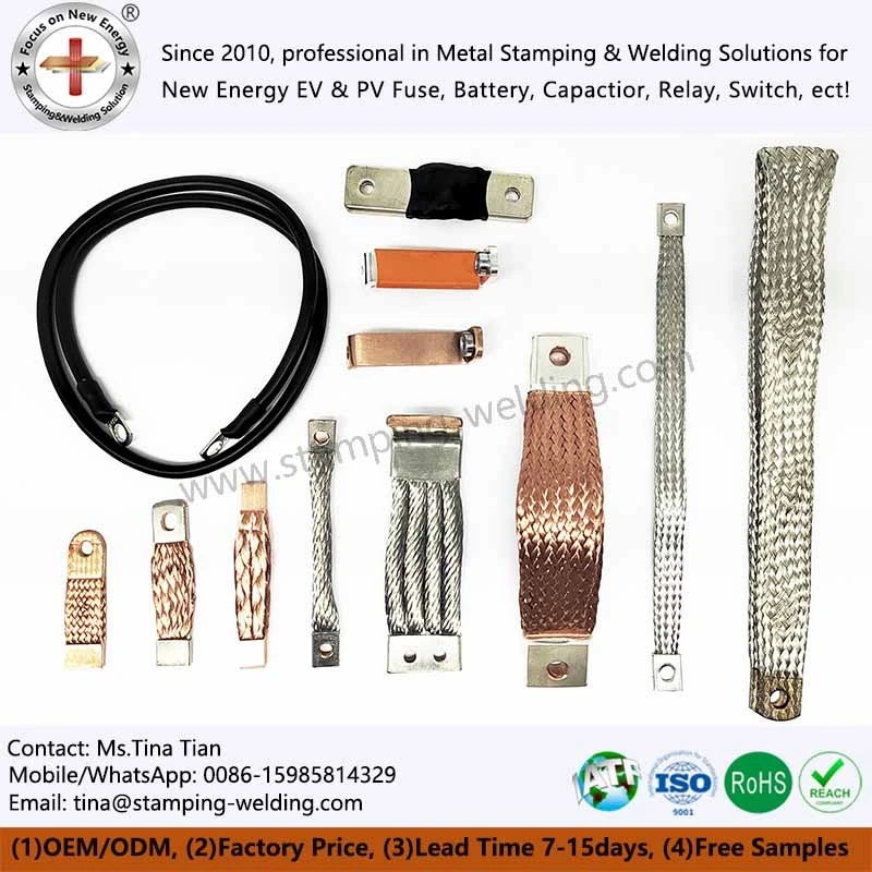 Bus bars of Flexible Copper Braided Wire Bus bars of Flexible Copper Braided Wire
