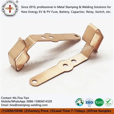 Медные штампованные детали для электронной промышленности