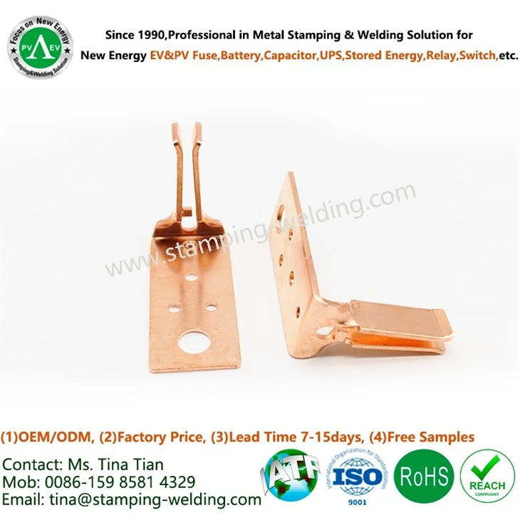 Copper Holder For Knife Type Fuse