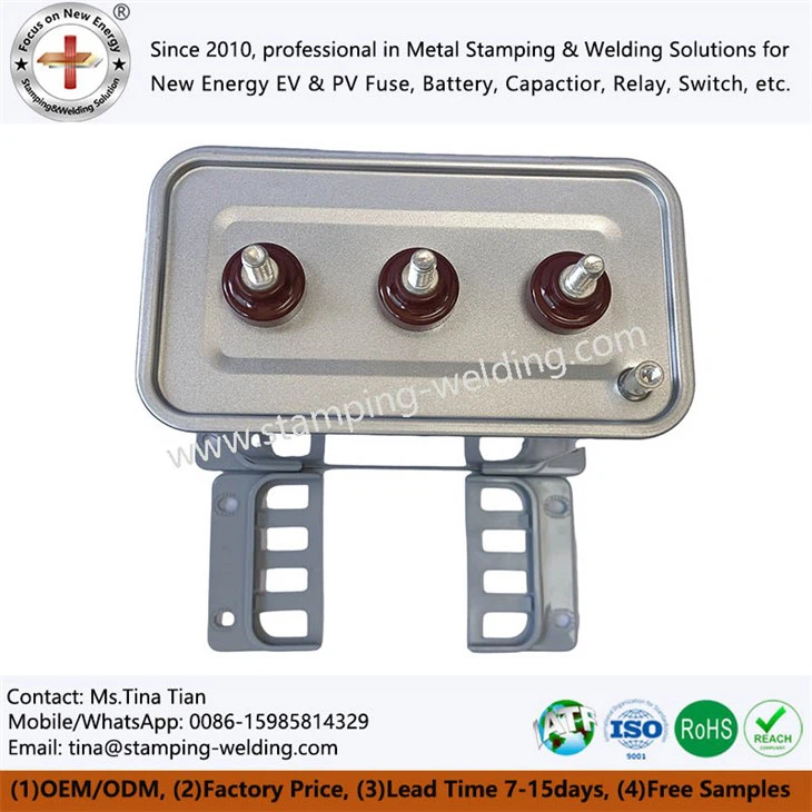 Оловянная банка для шунтированного конденсатора с низким напряжением